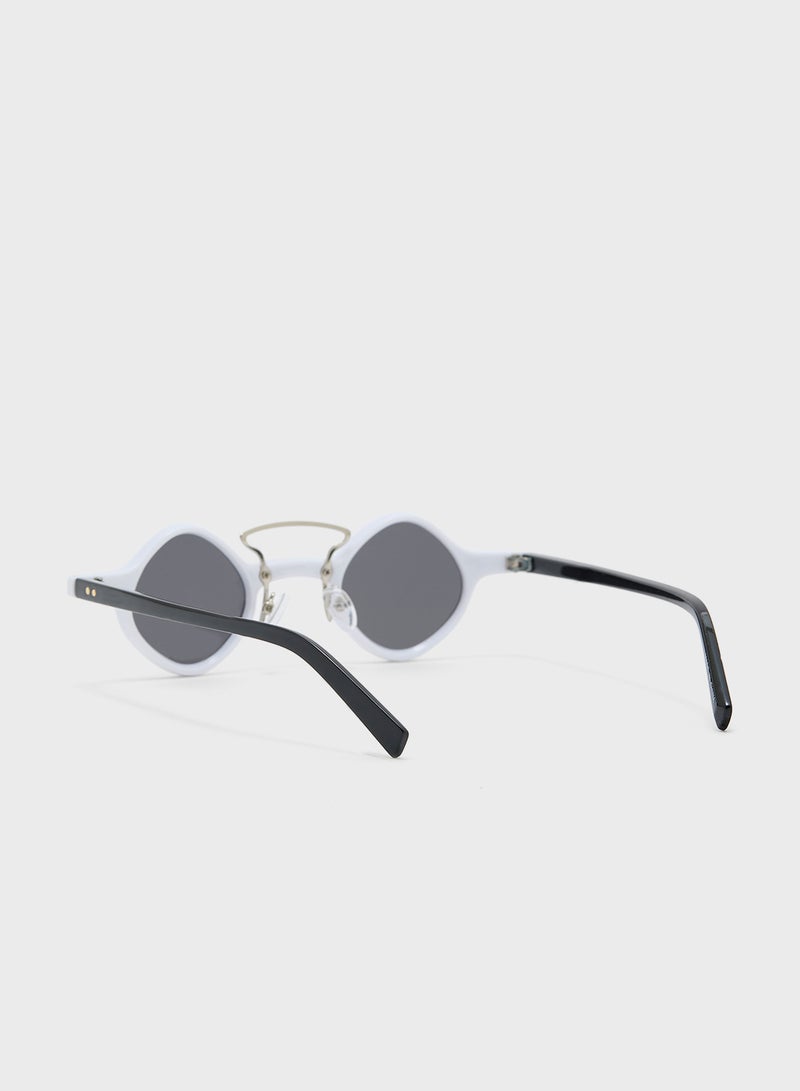Seventy Five Retro Mini Lens Sunglasses  - Image 2