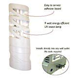 gardner Fly Web Wall Outlet Fly Insect Trap + 10 Pack of FlyWeb Replacement Glue Cards