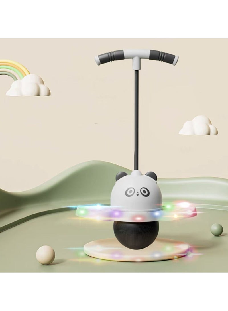 MIXDE Panda style jumping ball black and white ribbon light (with air pump included) - Image 1