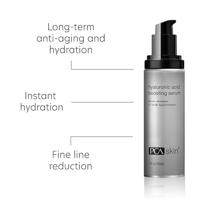PCA SKIN Hyaluronic Acid Boosting Face Serum, Hyaluronic Acid Serum for Face Made with Niacinamide and Ceramides, Helps Reduce Fine Lines and Wrinkles and Delivers 24-Hour Moisturization, 1 oz Pump - Image 2