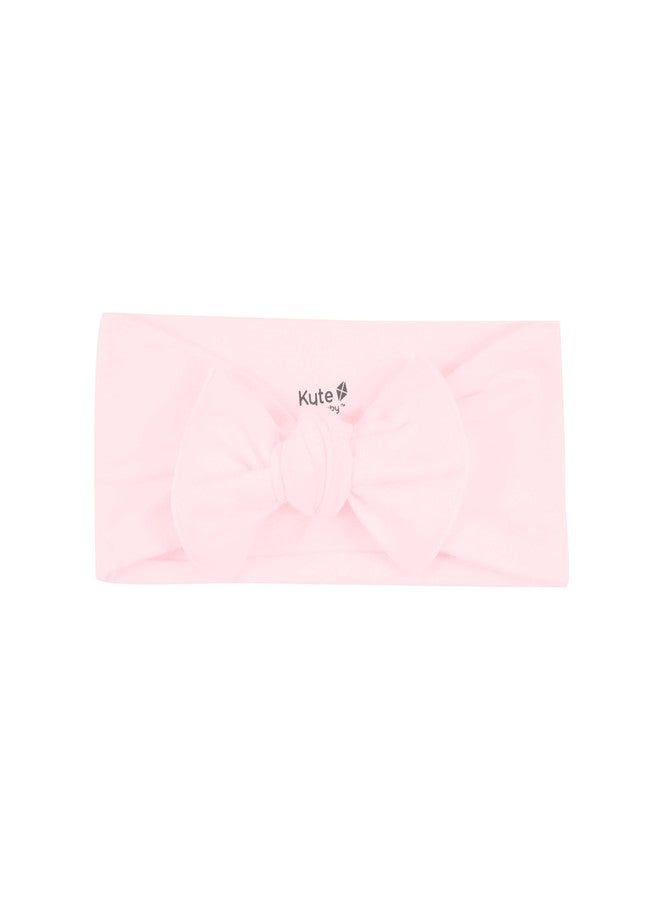 KYTE BABY Rayon Made From Bamboo Bow, (0-3 Months, Sakura) - Image 1