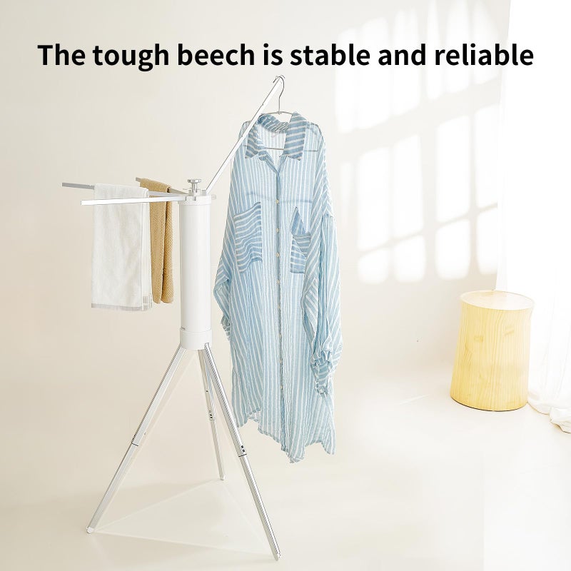 JOOM Clothes Drying Rack Portable Foldable - Drying Rack Clothing Space Saving,Collapsible Drying Rack for Laundry,Travel,Indoor,Outdoor. Folding Clothing Rack Home and Travell (Small Rack) - Image 3