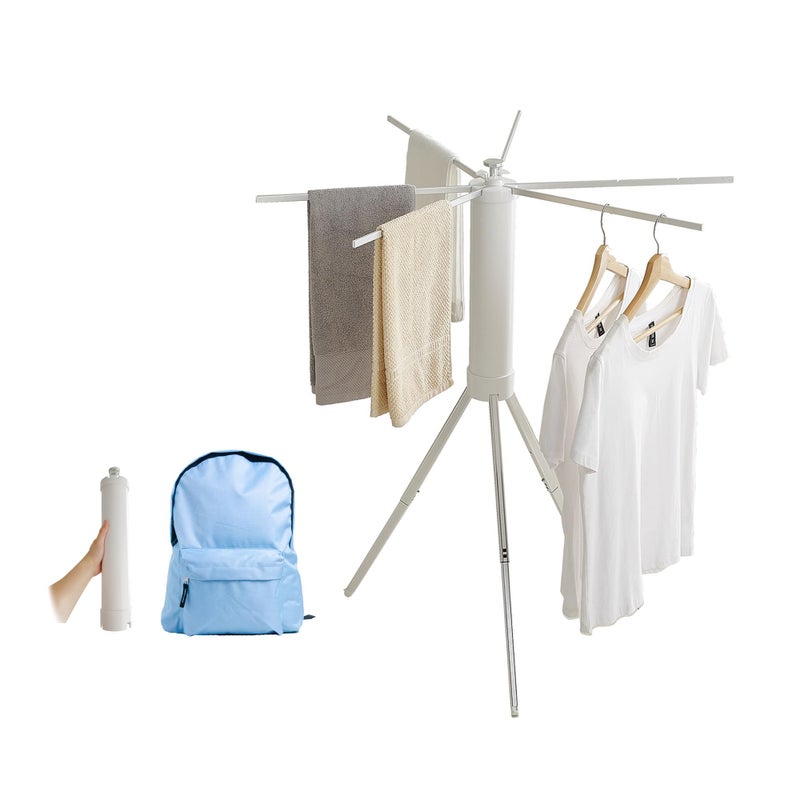 JOOM Clothes Drying Rack Portable Foldable - Drying Rack Clothing Space Saving,Collapsible Drying Rack for Laundry,Travel,Indoor,Outdoor. Folding Clothing Rack Home and Travell (Small Rack) - Image 1