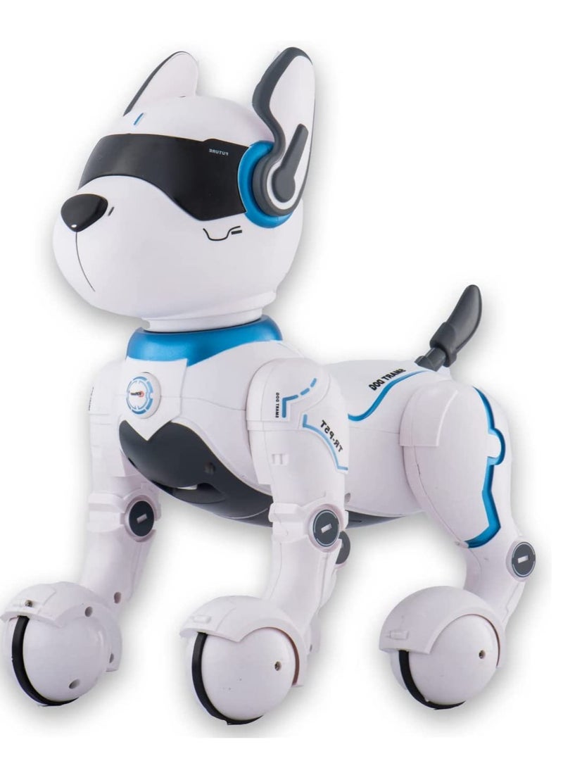 Excefore Remote Control Robot Dog Toy with Touch Function and Voice Control Rc Dog Robots Toys for Kids 3 - 10 Year Old and up Smart and Dancing Robot Toy Imitates Animals Mini Pet Dog Robot - Image 1