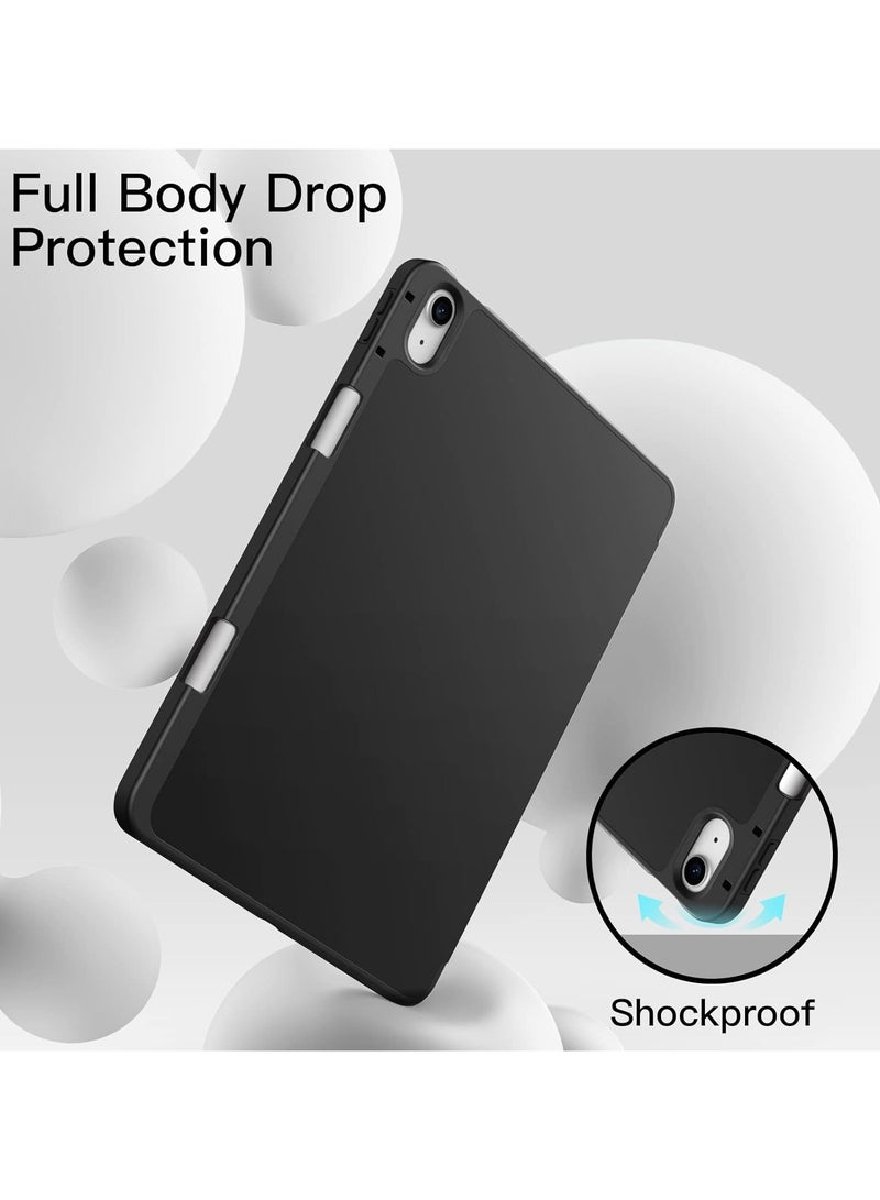 DUSALA iPad Air 11-inch M2 2024 6th Generation Case with Pencil Holder Silicone Magnetic Cover Slim Tablet Cover for iPad Air 11 inch M2 6th Generation - Image 3