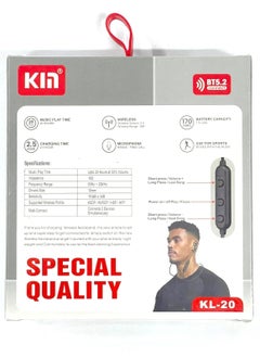 KIN Kin Hi-Fi Wireless Headphone KL- 20 Black  - Image 2