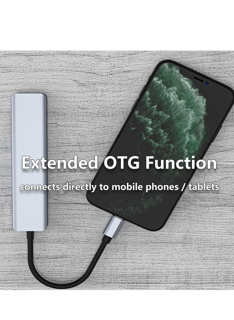 ELTRAZONE 7-in-1 USB C Hub with 4K HDMI, 2 USB 3.0 Ports, USB 2.0, USB C, SD/TF Card Reader & 100W PD – Compatible with Mac, Dell, HP Laptops & Peripherals – Ultimate Connectivity Solution - Image 5