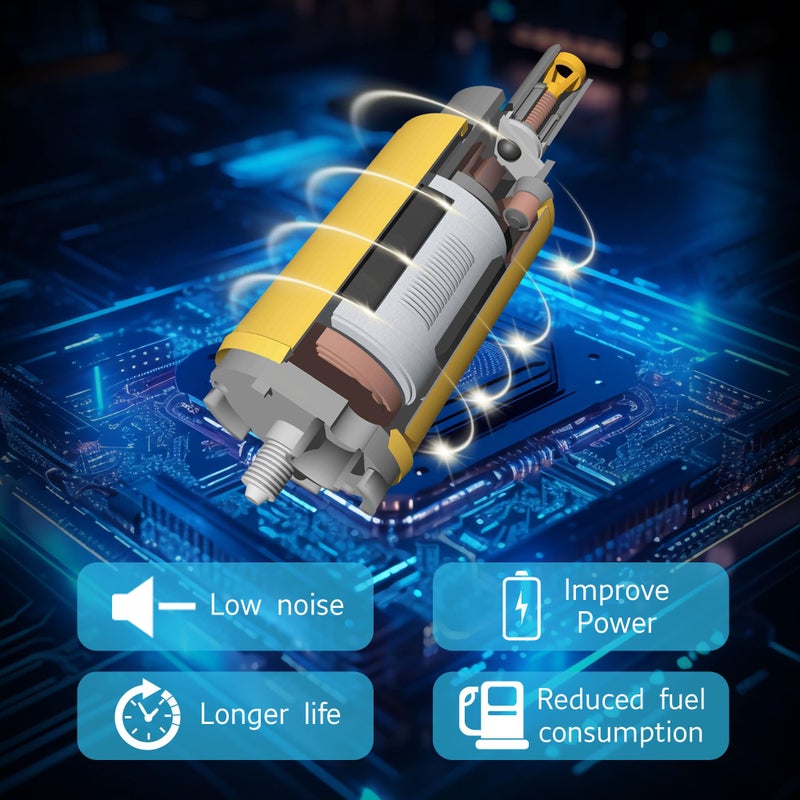 Yezoauto Fuel Pump Module Assembly Compatible with Kawasaki Vulcan 2009-2021 Replace OE 49040-0035 670E5075 UC-T35KU58 - Image 4