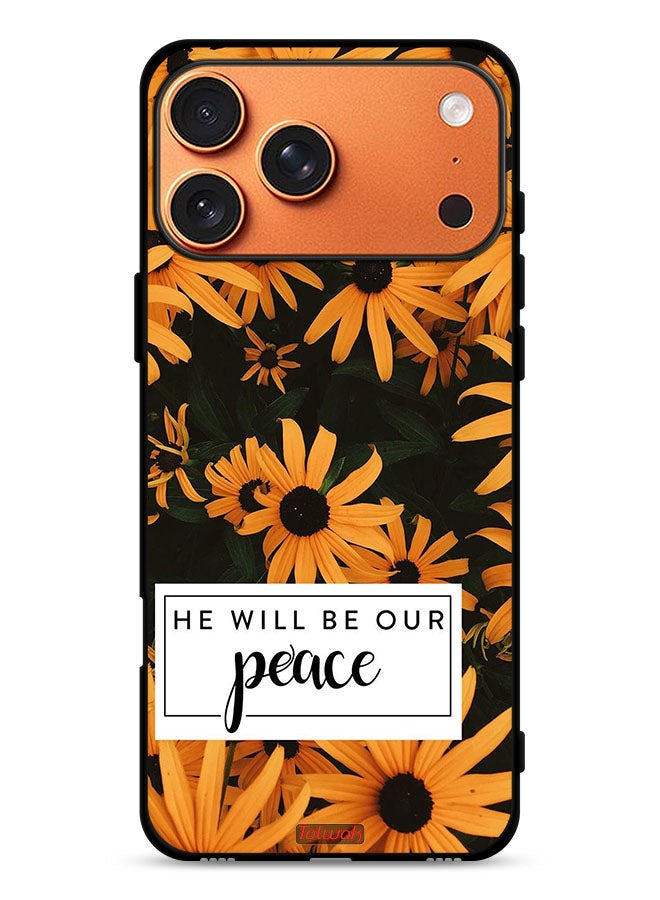Tolwak Apple iPhone 17 Pro Max Protective Case Cover He Will Be Our Peace - Image 1