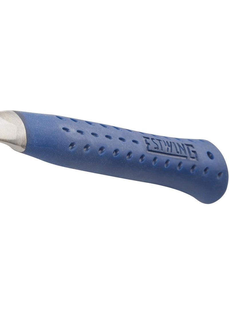Estwing ESTWING Hammer - 16 oz Curved Claw with Smooth Face & Shock Reduction Grip - E3-16C,Silver  - Image 2