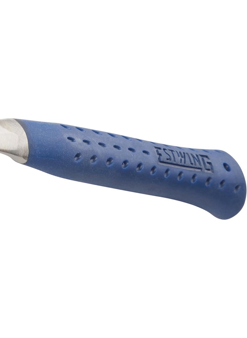 Estwing مطرقة ESTWING - 16 أونصة بمخلب منحني مع وجه أملس ومقبض لتقليل الصدمات - E3-16C، فضي - Image 2