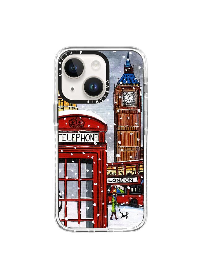 S-TOP Case For iPhone 13 mini Simple Illustration Pattern Full Coverage Phone Case - Image 1