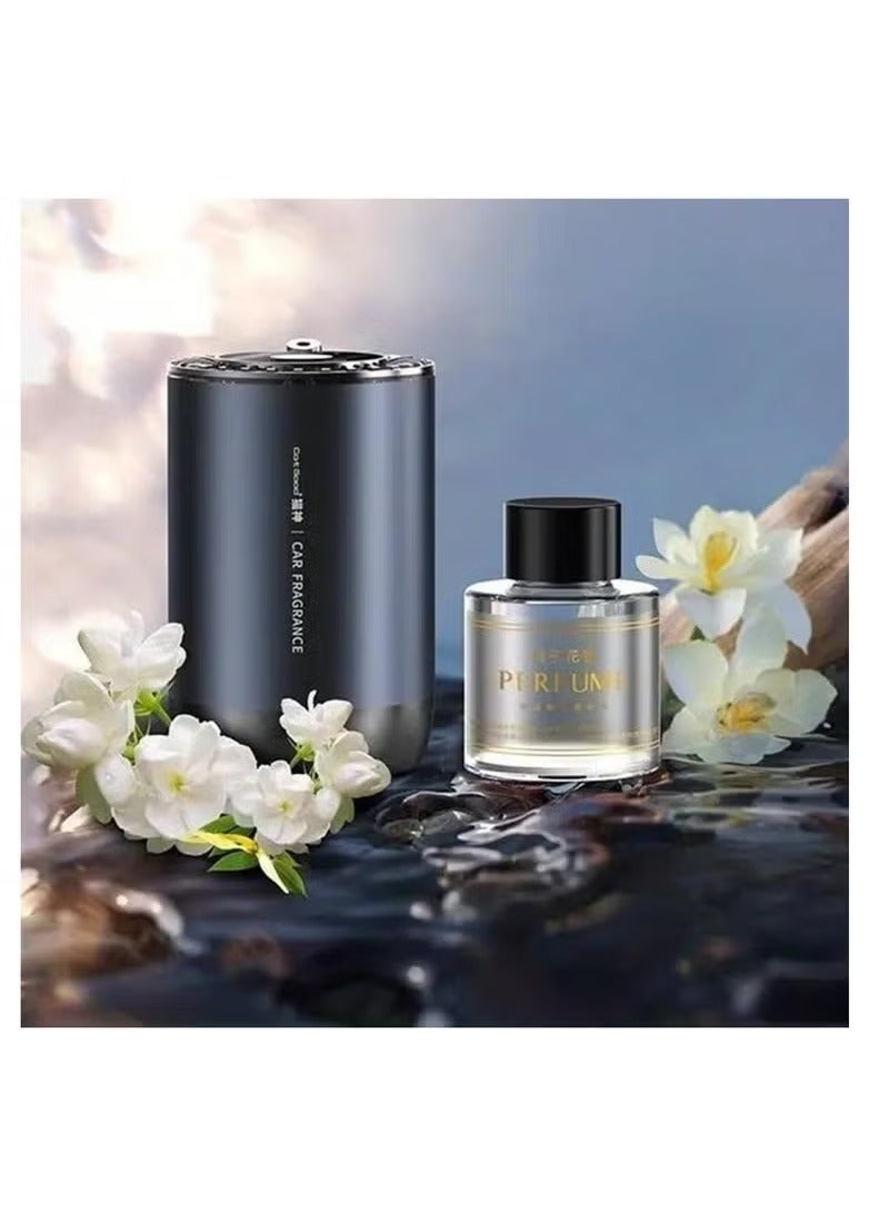 TIGER Smart Car Air Freshener with Essential Oil Diffuser – 50ML Auto Aroma Diffuser for Car Interior – Built-in Battery, Auto On/Off, Quiet Operation – Portable USB Rechargeable Car Air Humidifier for Aromatherapy – Car Interior Accessories - Image 4