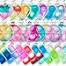 ONKULL Pop Fidget Keychain 30 Pack Mini Fidget Toys Bulk Sensory Toys for Kids Party Favors for Kids 48812 Year Back to School Gifts for Classroom Birthday Goodie Bags Stuffers - Image 4