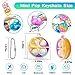 ONKULL Pop Fidget Keychain 30 Pack Mini Fidget Toys Bulk Sensory Toys for Kids Party Favors for Kids 48812 Year Back to School Gifts for Classroom Birthday Goodie Bags Stuffers - Image 2