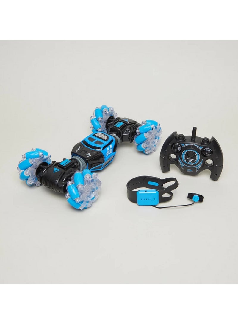 Rc Stunt Car 4Wd Watch Gesture Sensor Control Deformable Electric Toy - Image 1