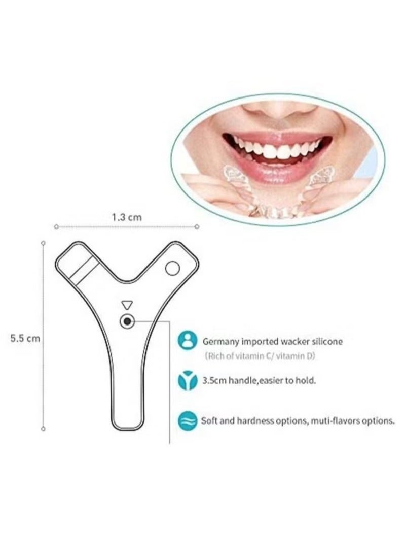Realfrog Y-Shaped Aligner Chewies for Invisalign Trays Aligner Trays Seater Teeth Chewies for Orthodontic (Soft) - Image 2