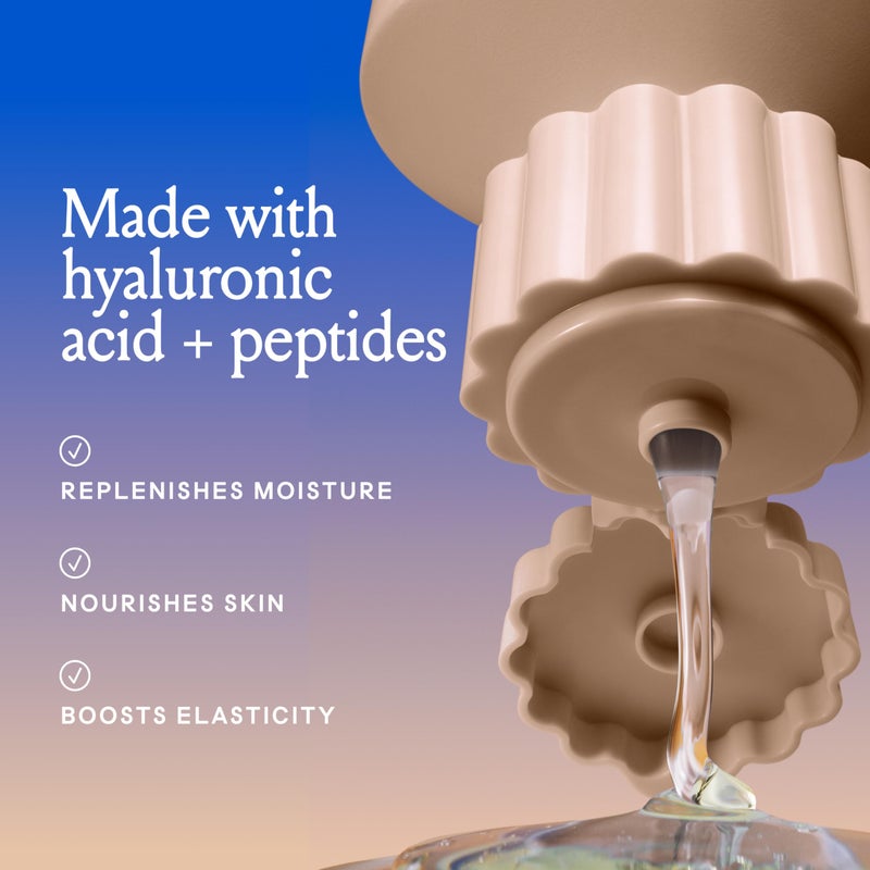 Billie Bounce, Hydrating Body Wash, Hyaluronic Acid + Peptides, Hydrating & Replenishing,18Fl Oz - Image 2