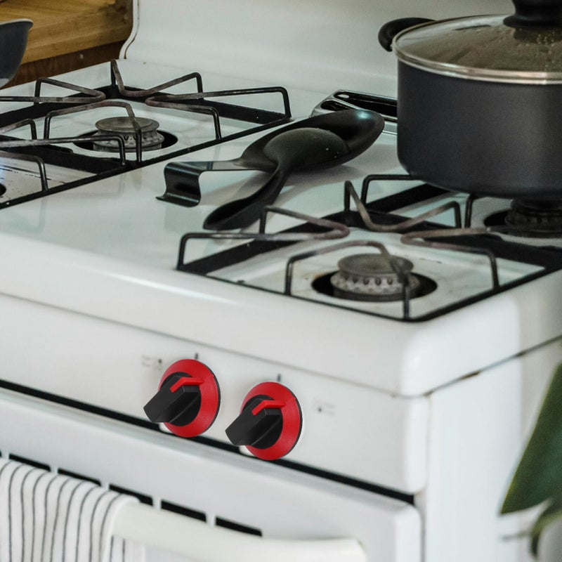 4Pcs Gas Stove Replacement Knobs Easy to Operate Sturdy Control Accessories for Home and Restaurant Use - Image 4