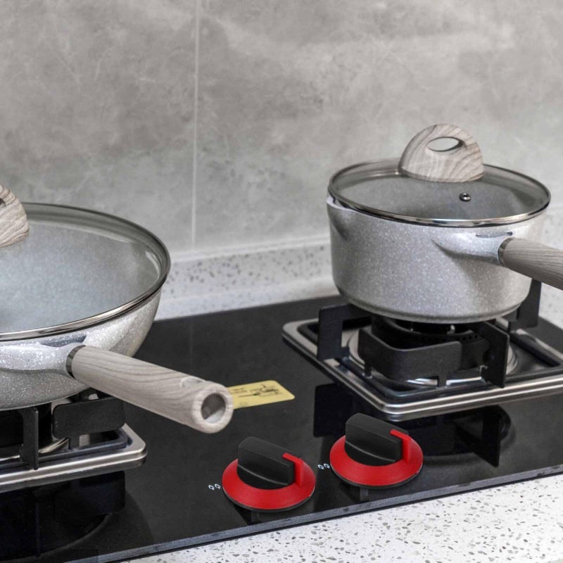 4Pcs Gas Stove Replacement Knobs Easy to Operate Sturdy Control Accessories for Home and Restaurant Use - Image 3