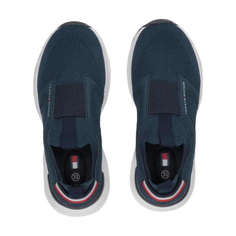 TOMMY HILFIGER Kids Lace Up Low Top Sneakers