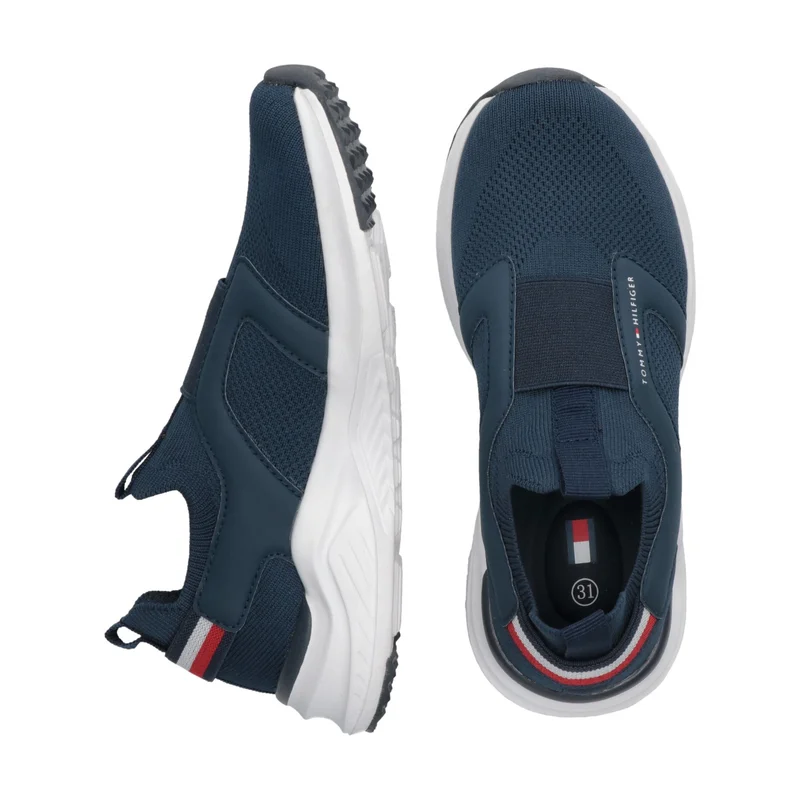 TOMMY HILFIGER Kids Lace Up Low Top Sneakers