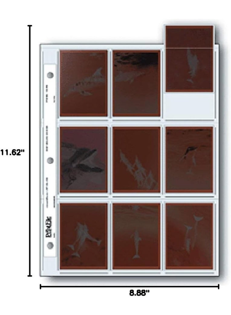 Print File Print File Pkg 25 Archival 120 Negative Preservers. Holds 9 Individual 6x7 Sleeved Negatives or 18 collectable Cards or 2 1/2 x 3 1/2" Wallet Size Prints  - Image 2