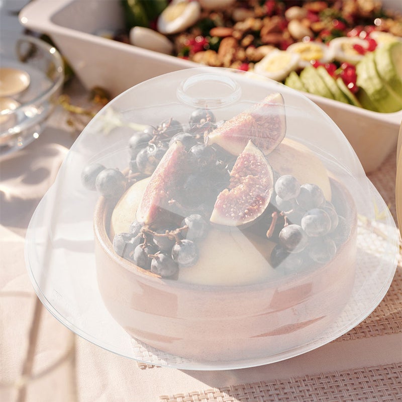 Round Meal Transparent Food Cover Fruit Plate Lid Bread Cover Buffet Cover - Image 4