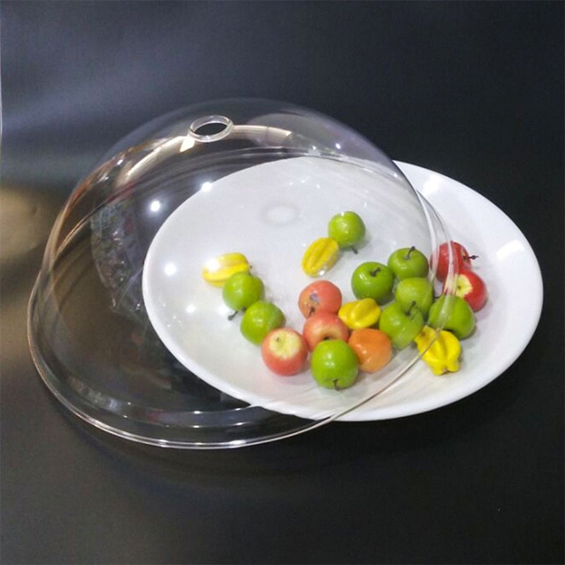 Round Meal Transparent Food Cover Fruit Plate Lid Bread Cover Buffet Cover - Image 3