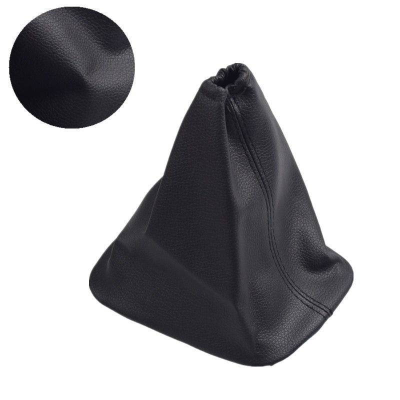 Kakulkomen Car Shift Gear Stick Handbrake Cover Manual Shift Boot Black Leather Boot Cover Case for toyota CoRolla 2007 2008 2009 2010 2012 2013 Gear Dust Cover