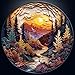 masseruon Round Puzzles for Adults 1000 PiecesNaturelish Puzzle266  266in Jigsaw Puzzles with HD Matte FinishHard Impossible Difficult Puzzle for AdultChallenging Gift for Puzzle Lovers - Image 2