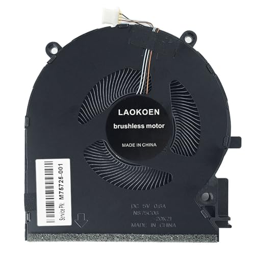 LAOKOEN New Replacement Cooling Fans for HP Victus Gaming laotop 16-d 16-e 16-d000 16-e000 16-d0193tx 16-e0125nf Series Laptop DC 5V 0.6A Fan (for RTX3060/Ti RTX3070/Ti Graphics Card Laptop) - Image 4