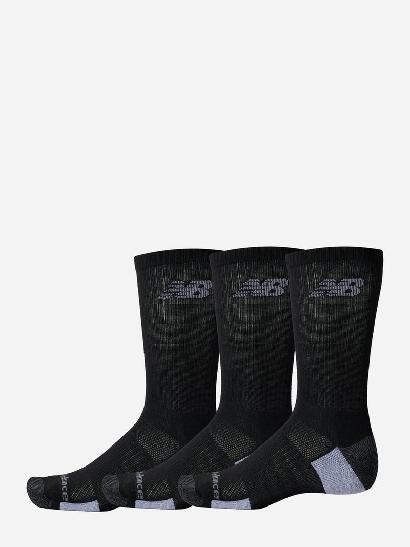 New Balance Pack of 3 - Performance Cushioned Socks - Image 1