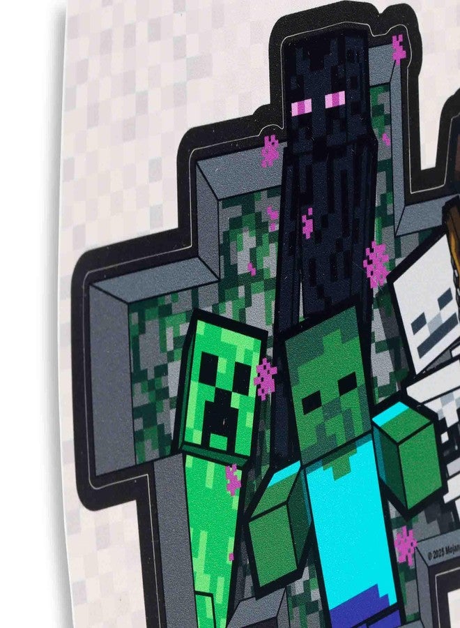 Open Road Brands Minecraft Characters Adhesive Vinyl Decal - Image 4