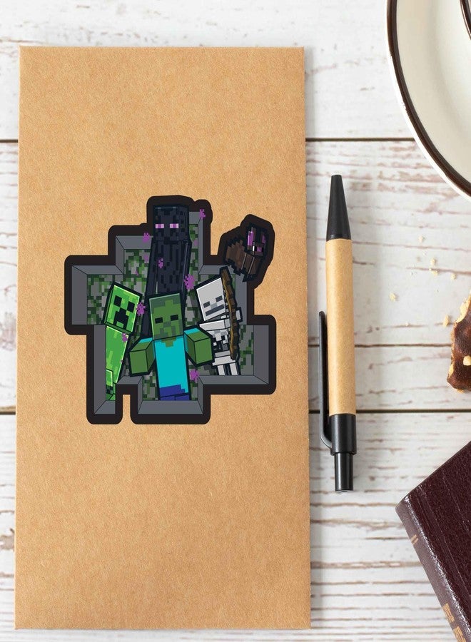 Open Road Brands Minecraft Characters Adhesive Vinyl Decal - Image 5