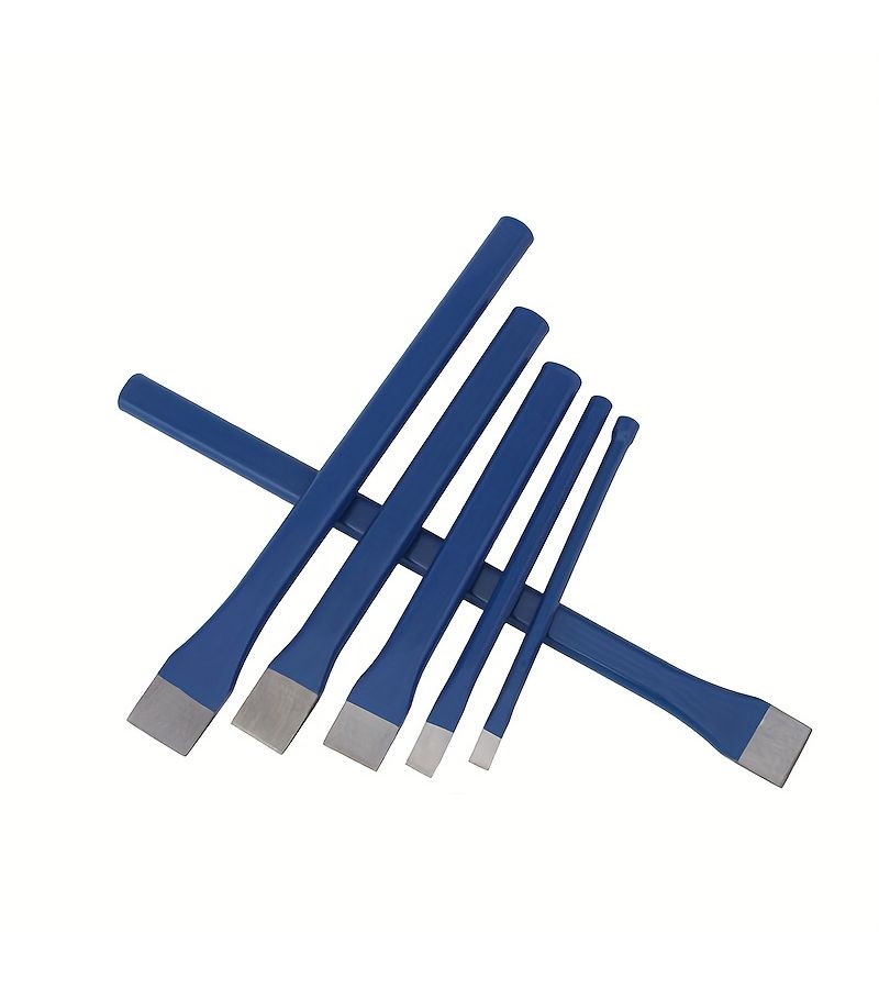 Chrome Vanadium Steel Flat Chisel For Masonry Engineering Repair Cement Pointed Splitting Tool - Image 4