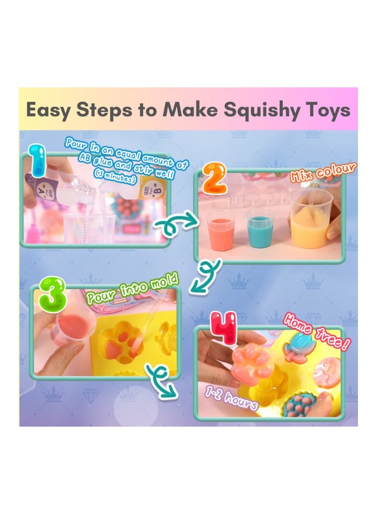 Mumfactory Squishy Toys DIY Kit for Kids - Fidget Toys - Gift for Girls Boys - Image 2