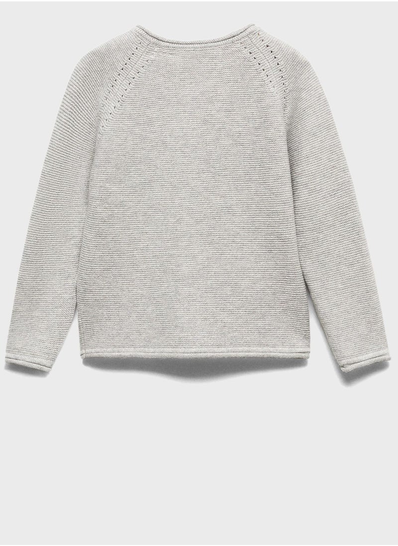 MANGO - Infant Knitted Cardigan - Image 1