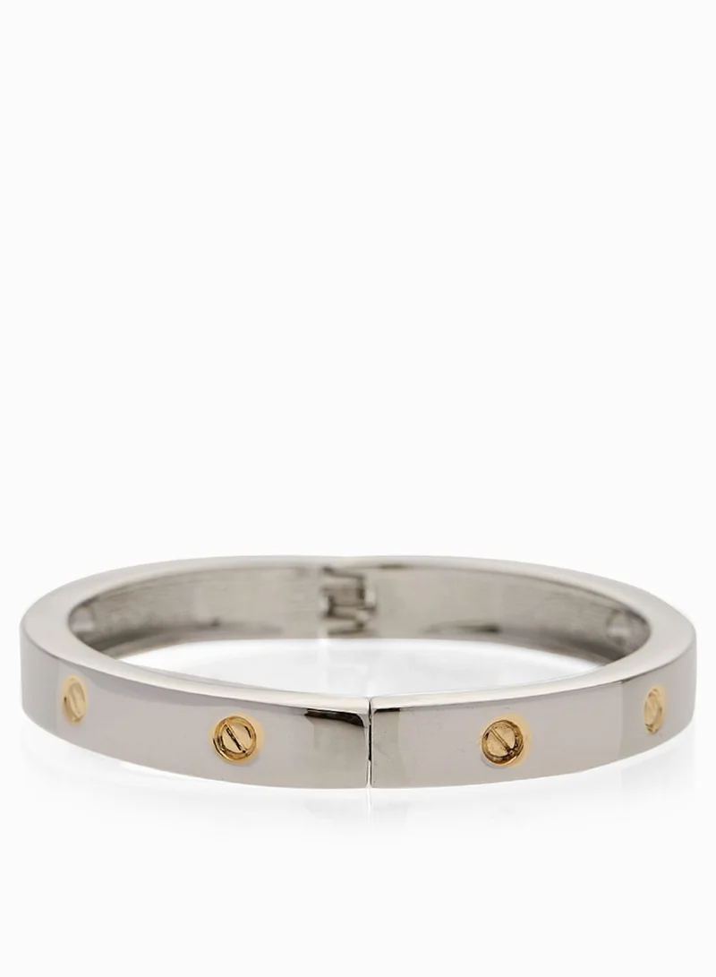 Majique London Metal Detail Bracelet