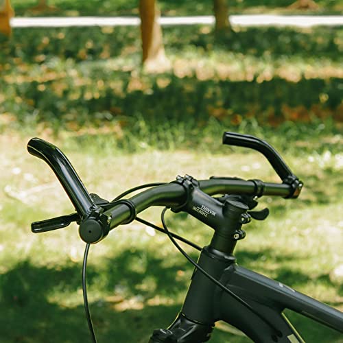 Thinvik Bike Bar Ends, Aluminium Alloy MTB Bicycle Handlebar Ends, Bike Bar Extender for Mountain Bike, Black - Image 3