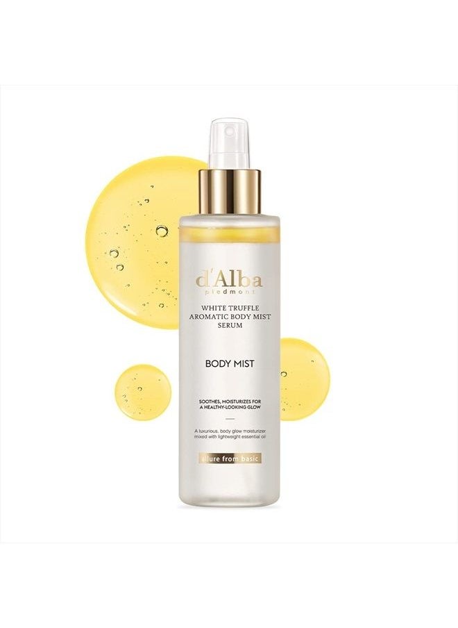 d'alba Piedmont - d'Alba Italian White Truffle Aromatic Body Mist Serum, glowy hydrating body serum spray, go-to body mist for dry and damaged skin, romantic fragrance body mist - Image 1