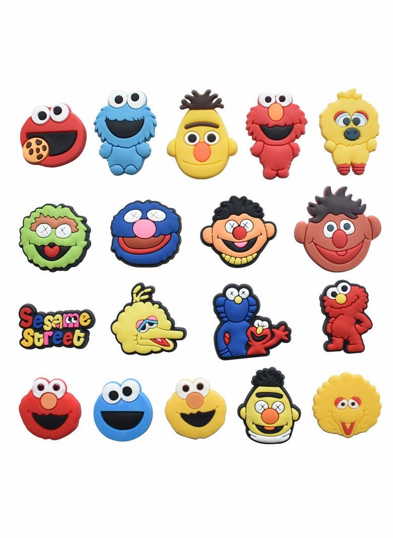 Excefore Crocs Charms 18 Piece Shoe Decoration Charms  - Image 1