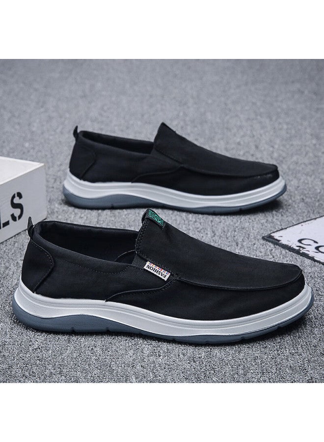 Weizhi Lazy Slip-on Canvas Shoes Men's Casual Shoes Wz1041 39 - Image 4