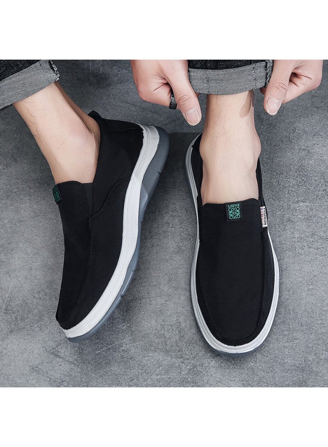 Weizhi Lazy Slip-on Canvas Shoes Men's Casual Shoes Wz1041 39 - Image 1