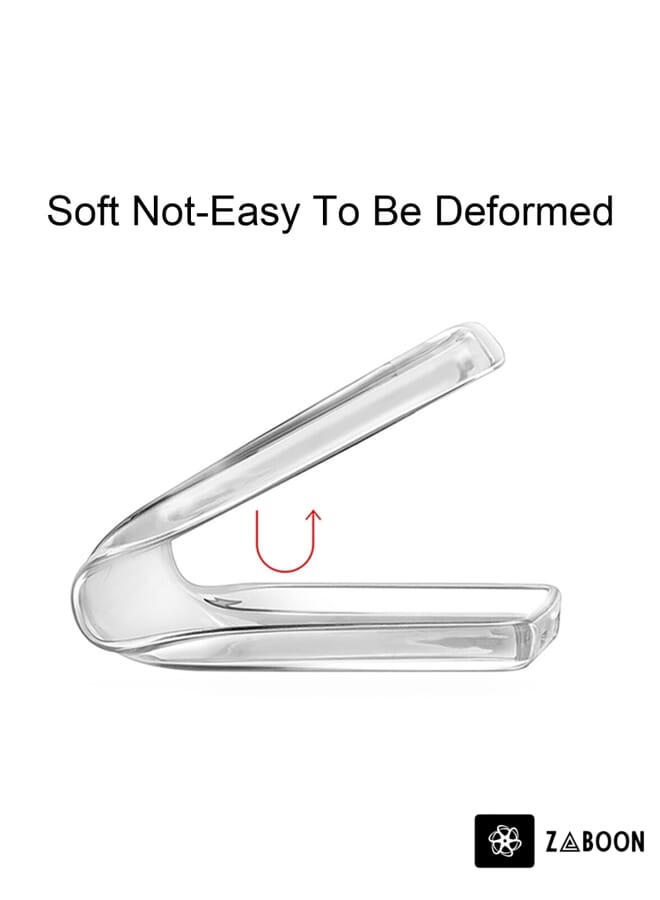 Zaboon غطاء حماية لهاتف موتورولا موتو جي 9 بلس 0.75 مم رقيق للغاية شفاف TPU ناعم - Image 4