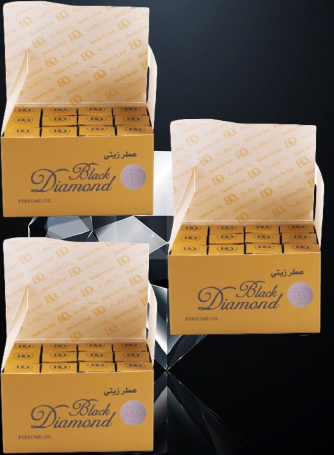بانافع 36 قطع عطر بلاك دايموند زيتي 3 مل - Image 1