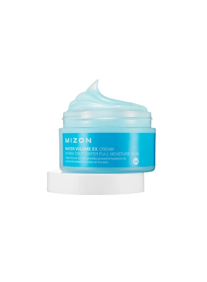 ميزون كريم MIZON Water Volume EX، مرطب جل يومي لترطيب البشرة مناسب لجميع أنواع البشرة؛ يتميز بتركيبة خفيفة الوزن تعمل على تهدئة البشرة وتفتيحها، ويمنح ترطيباً فائقاً وفعالاً يدوم طويلاً (100 مل / 3.38 أونصة سائلة) - منتج كوري للعناية بالبشرة. - Image 3