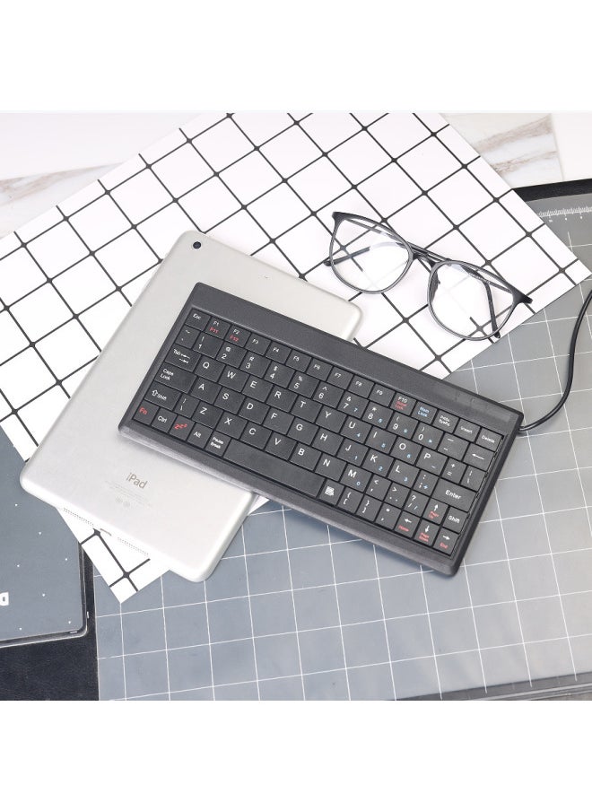 Generic - Industrial Keyboard 80 Key B Ultrasound Machine Embedded Keyboard Mini Keypad Midi Mobile Phone Keyboard USB Interface-Color:7inch /205 Usb50cm - Image 1