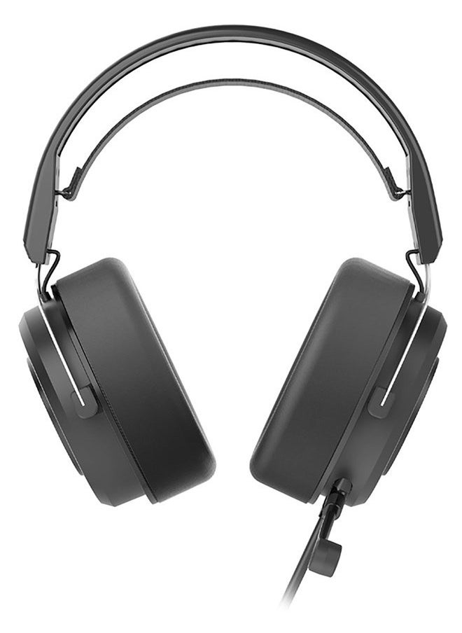 G535P RGB Gaming Headset - Stereo Sound –Detachable Noise-Cancelling Mic. - In Line Controller - Premium Comfort  | Black (3.5mm + USB)
