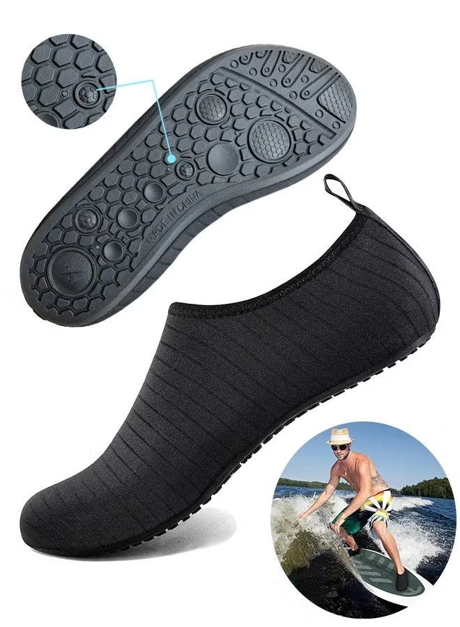 Water Shoes for Women Men Kids, Barefoot Quick-Dry Aqua Water Socks Slip-on Swim Beach Shoes for Snorkeling Surfing Kayaking Beach Walking Yoga - Image 3